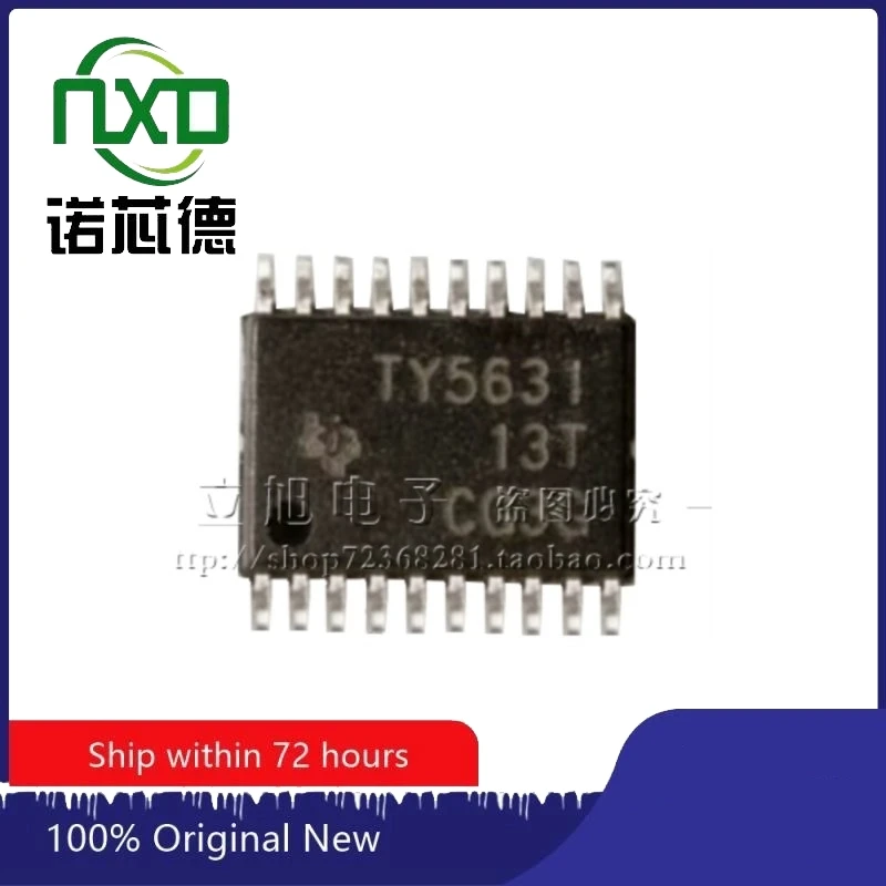 

Free shipping 10PCS/LOT TLV5631IPWR TY5631 TSSOP20 ADC digital to analog conversion chip Brand new original