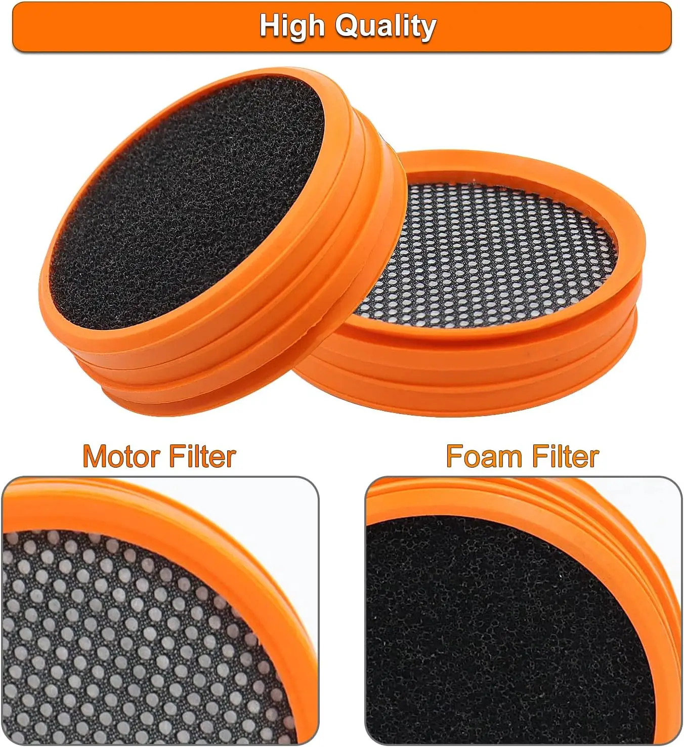 Filter pengganti FC8009/01, 5 buah alat pengganti penyedot debu Philips SpeedPro & SpeedPro Aqua FC6721 untuk rumah