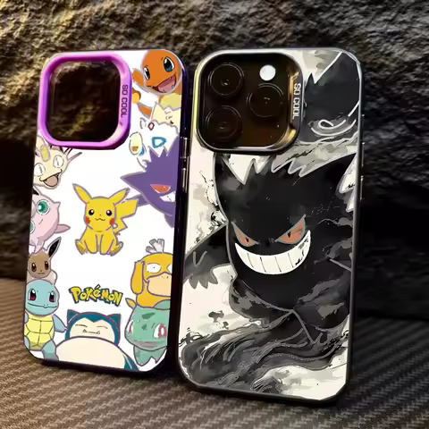 Pokemon Pikachu Gengar Case For Samsung Galaxy M23 M15 M30S M31 A50 A30 A20 A21S A12 A02 A03S A22 A13 A10 A20S A11 A03 Core Capa