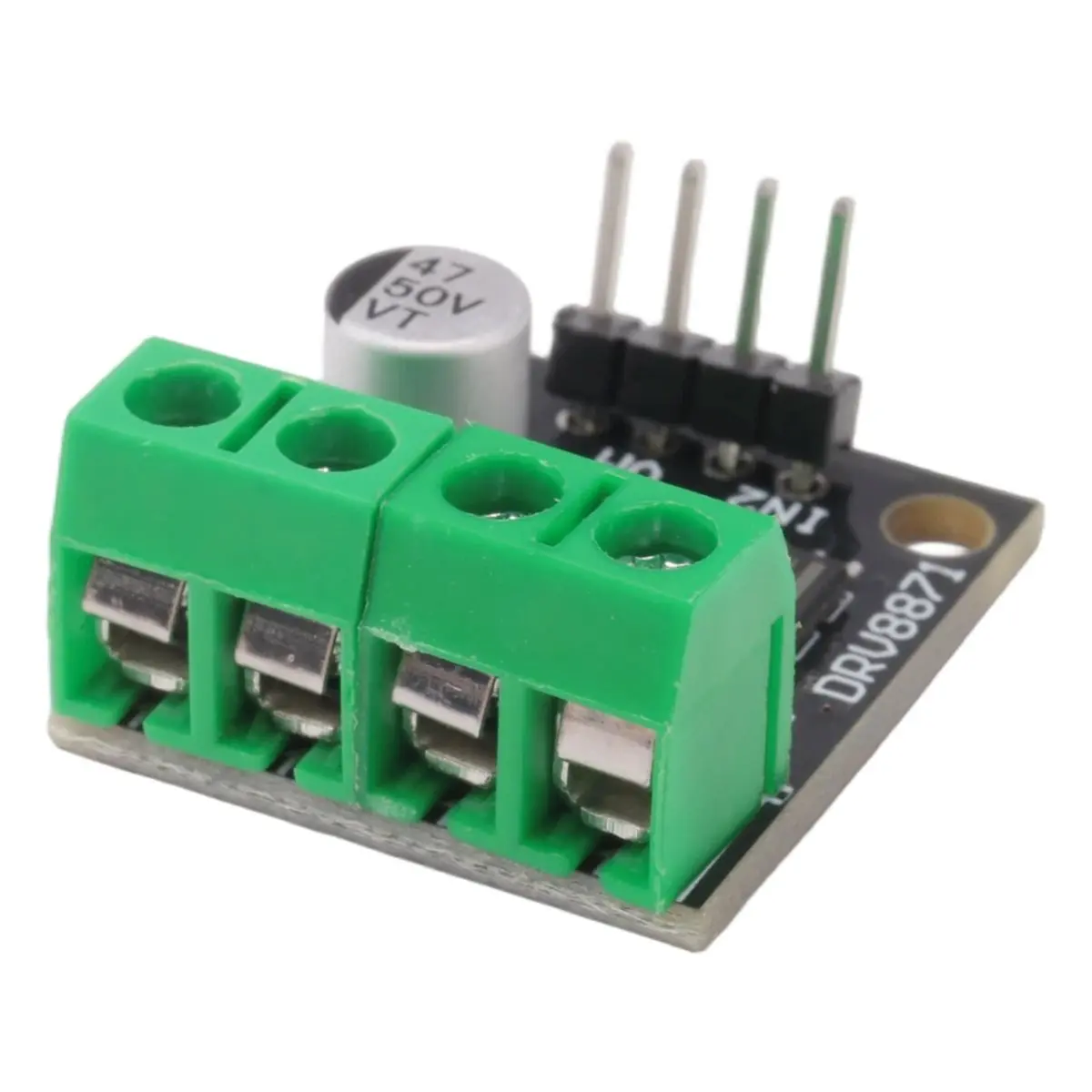 DRV8871 H-Bridge Brushed DC Motor Driver Breakout Board PWM Control 3.6A Max Internal Current Sense 6.5V to 45V
