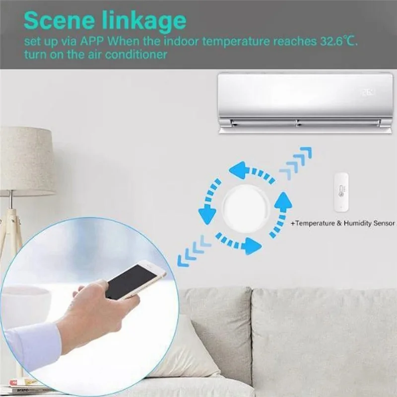 

SR-Tuya Smart Wifi Universal IR Remote Control For TV Air Conditioner Automation Modules Work With Smart Life Alexa Home