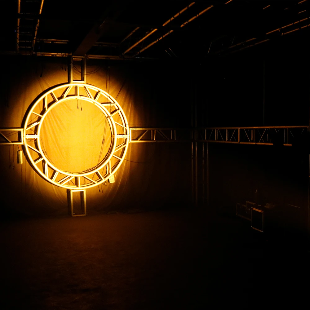 SHEHDS 2PCS LED 250W RGBW /WCW LEKO Par Lights For Disco Concert theater Model stage