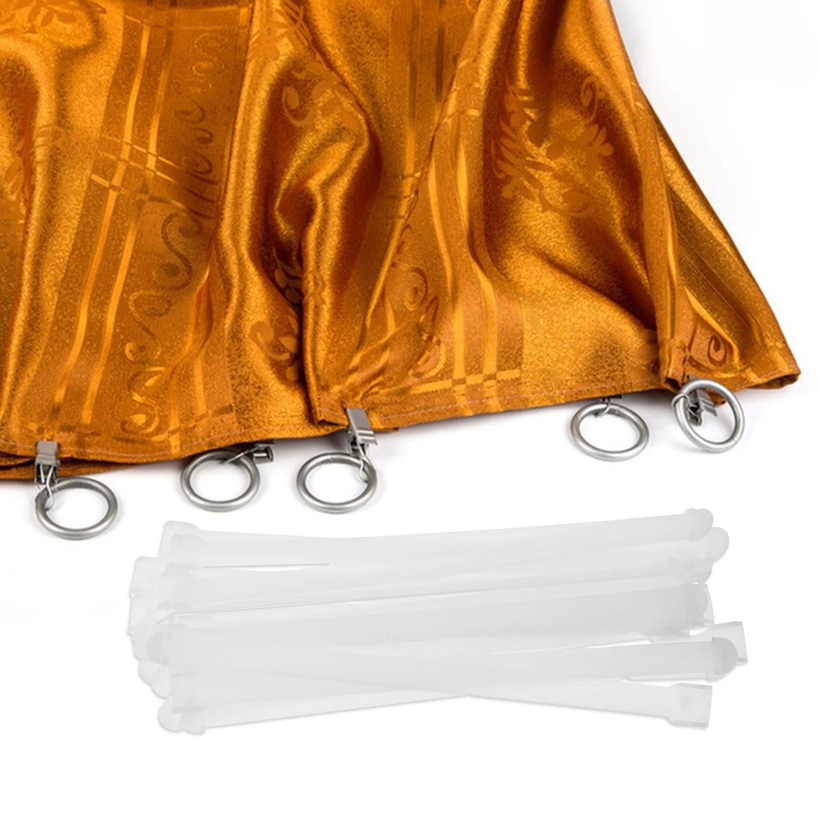 

50Pcs Vertical Blind Repair Straps - 78Mm Replacement Brackets Carrier Kit for Window Treatments Smooth Operation Universal Fit