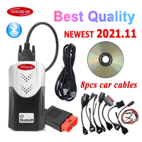 2025 Best VD DS150E CDP Bluetooth 2021.11 With Keygen 2020.23 For TNESF DELPHIS ORPDC Car Truck Obd Obd2 Scanner Diagnostic tool