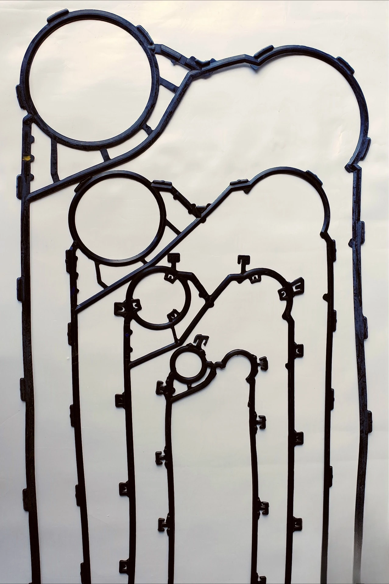 AC15 Plate Heat Exchanger Rubber Sealing Gasket Industrial Heat Exchange Replacement Parts