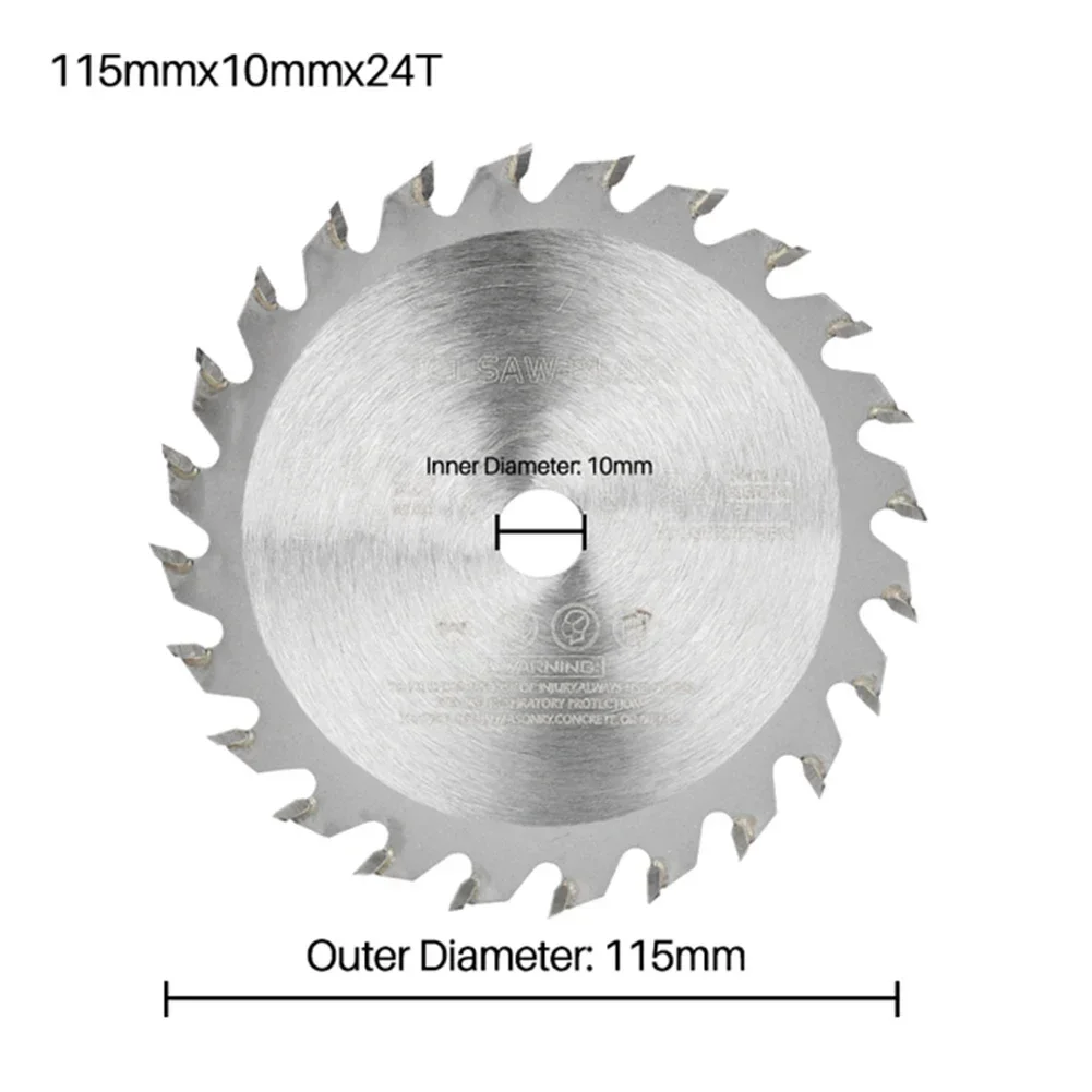 Lama per sega per legno 1 pz diametro 89/115mm lama per sega circolare multiuso TCT disco da taglio per la lavorazione del legno con punta in metallo duro