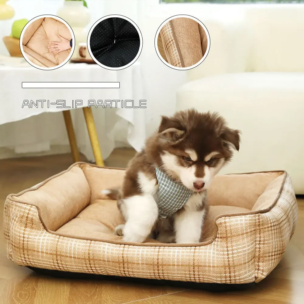 Pet Mattress Dog Beds for Medium Dogs Puppy Sofa Bed Pet Supplies Dog Accessories Kennel Increase Height and Thickness Cat Bed