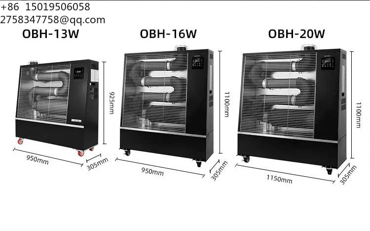 China Wholesale Home Indoor Outdoor Smokeless Square Electric Heater Industrial Air  Heater
