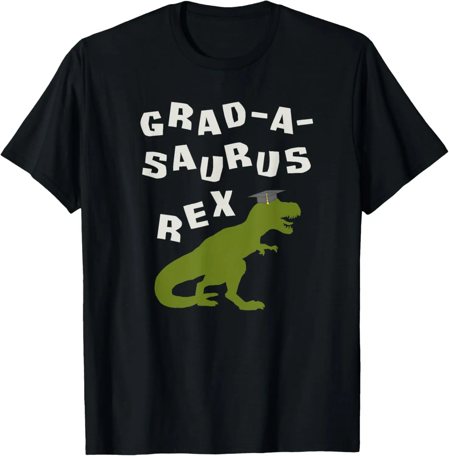 2024 Dinosaur Graduation Funny T Rex College High School T-Shirt