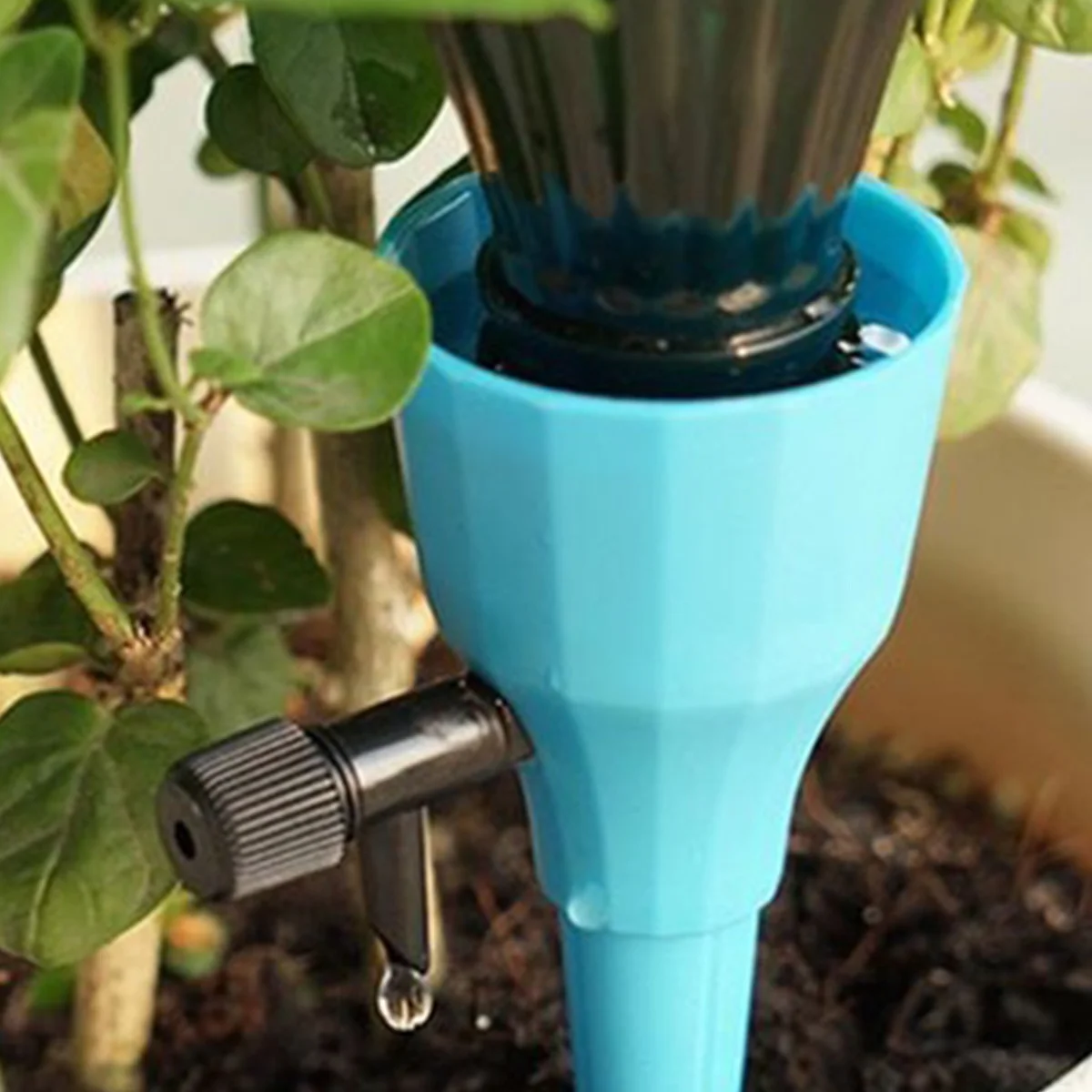 

12Pcs Automatic Plant Watering Tools Adjustable Flow Bonsai Garden Irrigation Device for Home Garden Watering Irrigation Device