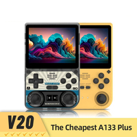 POWKIDDY V20 Retro Video Handheld Game Console A133Plus Chip 5000mAh Lithium Battery Gift Retro Stickers 3.5-Inch IPS HD Screen