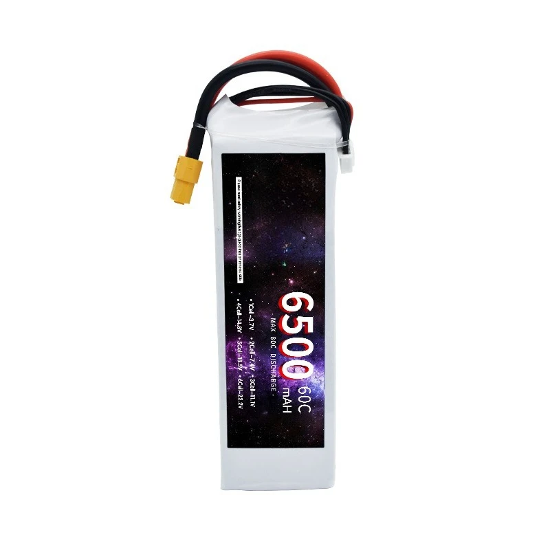 3s 6500mAh 11.1V 60C يبو بطارية ل RC طائرة كوادكوبتر الطائرة بدون طيار FPV قارب هليكوبتر 11.1 فولت بطارية مع T XT90 XT60 التوصيل