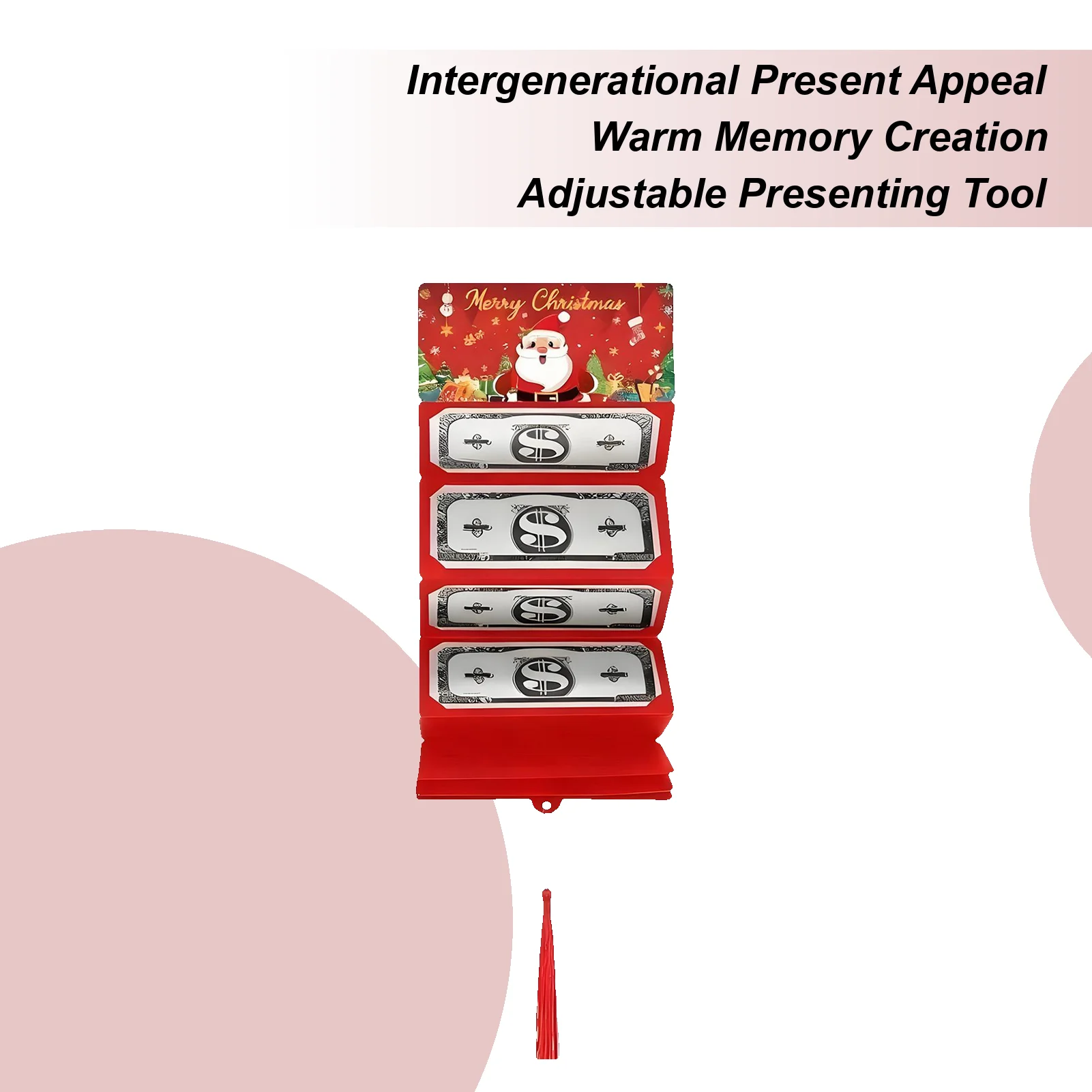 

Christmas Surprise Cash Holder 10 Slots Festive Card Checks Envelope Christmas Cash Card Holders For Family Friends Kids Adults