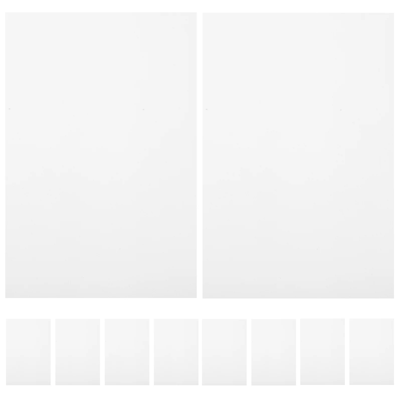 

10Pcs Shrink Plastic Sheets Heat Resistant Craft Making Material for DIY Art Projects Portable Creative Handicraft Supply