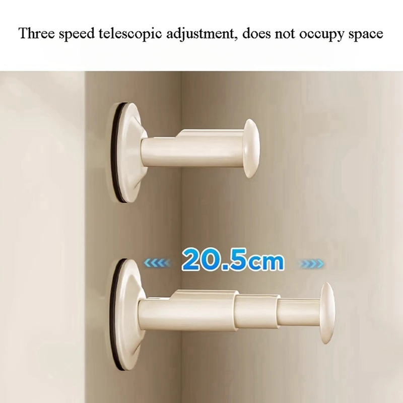 2 قطعة شفط كأس شماعات ملابس التخزين المنظم شرفة المنزل متعددة الوظائف الحائط شماعات