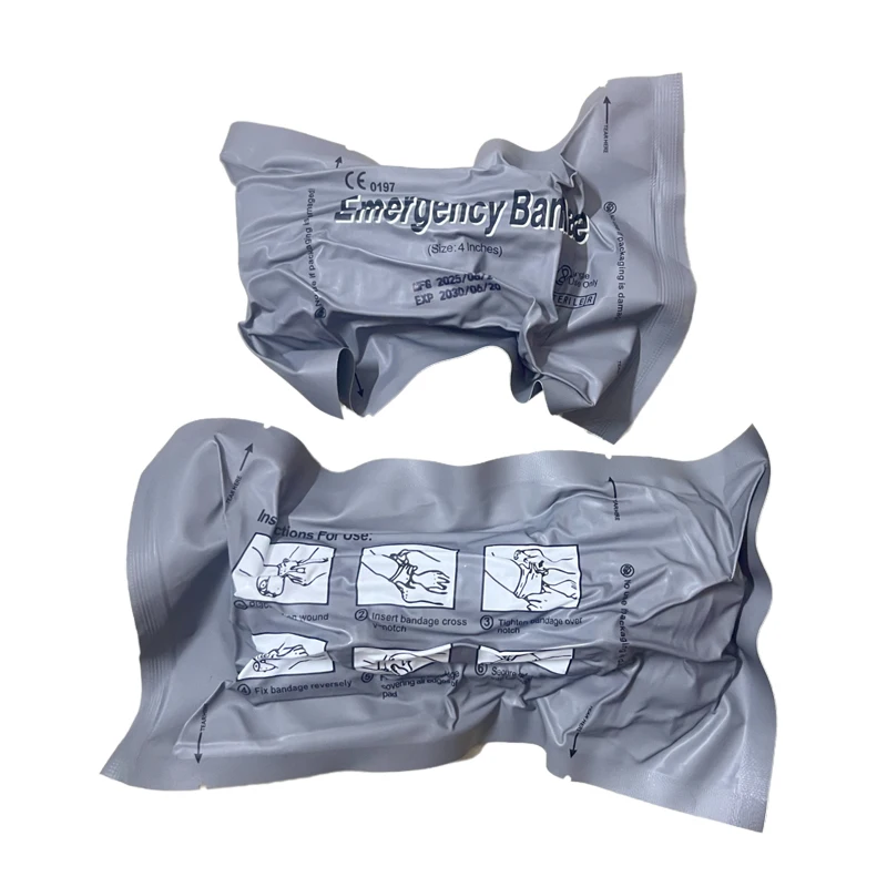 Medical Trauma Kit Israeli Bandage 4/6inch Emergency Security Protection For Outdoor Camping Hiking Wound First Aid
