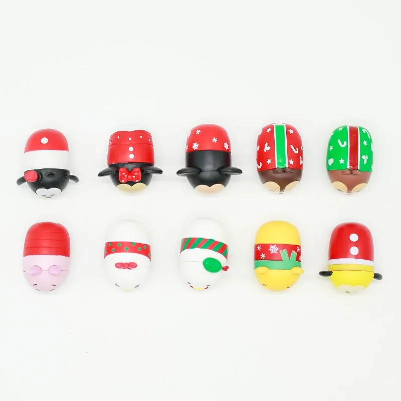 Mickeysmouses Minnieesmouse 10 Figurine classiche Stapelbare Figur Anime Puppe Q Versione Modello Giocattolo da collezione Ornamenti per il desktop