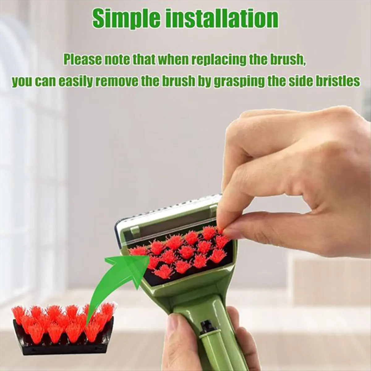 ABYA For 1400B 1425 1400W 1844 2290A Stain Brush Tool Little-Green Upright & Carpet Cleaners Tough Stain Brush Tool B