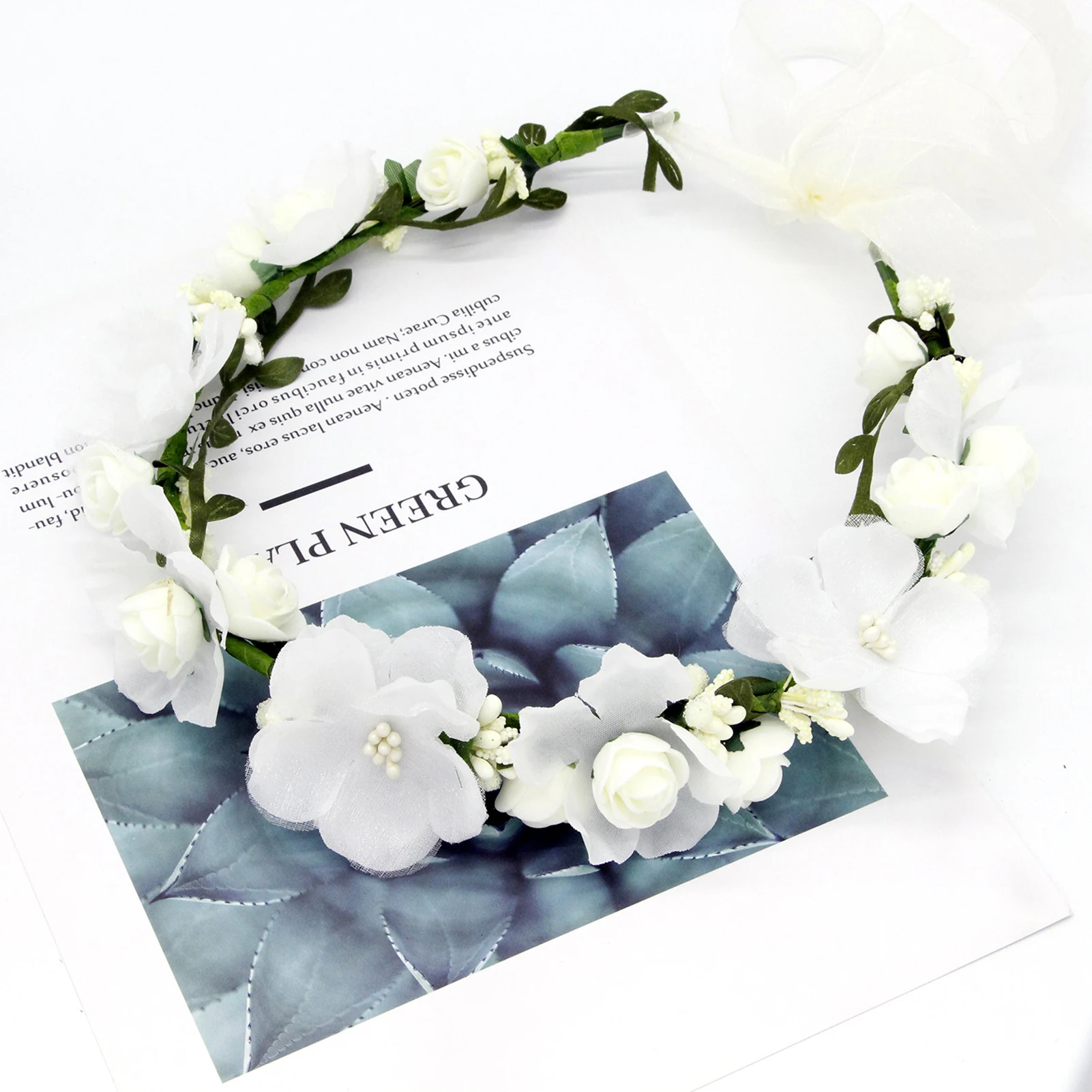 Elegant Flower Crown For Women - Photography Simulator recension och pris