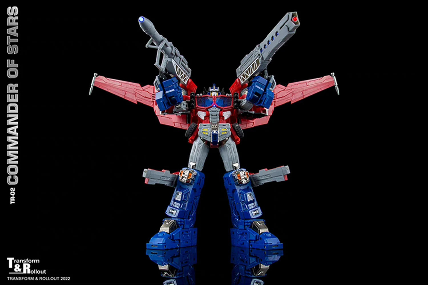 

【IN STOCK】Transformation Rollout TR-02 TR02 C Version OP Commander Deformation Action Figure