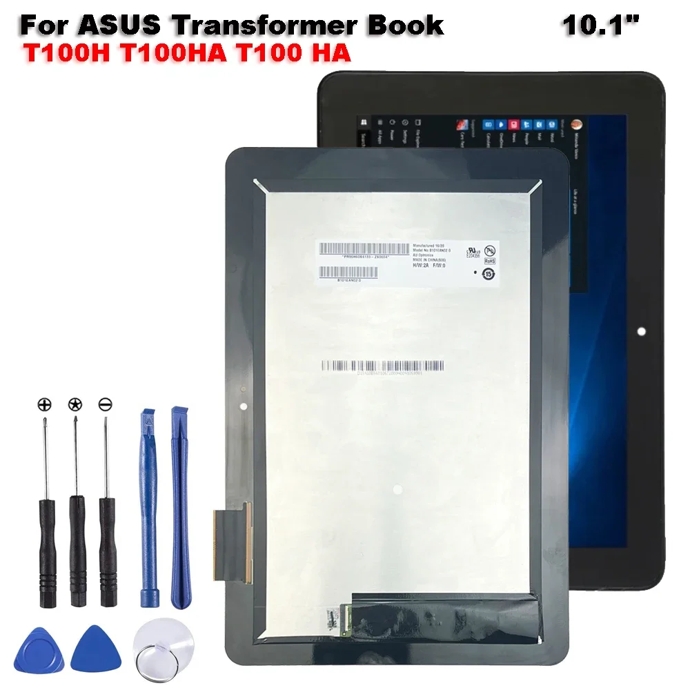 

AAA+ For ASUS TransFormer Book T100H T100HA T100 HA FP-ST101SI010AKF-01X LCD Display Touch Screen Digitizer Glass Assembly