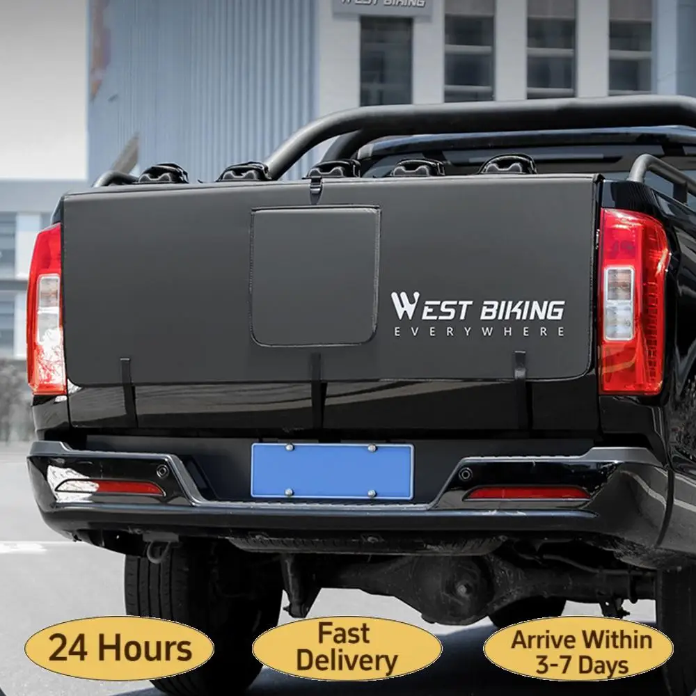 

Tailgate Pad with Tool Pocket Tailgate Pickup Rack for Most Pickups (Five Car)