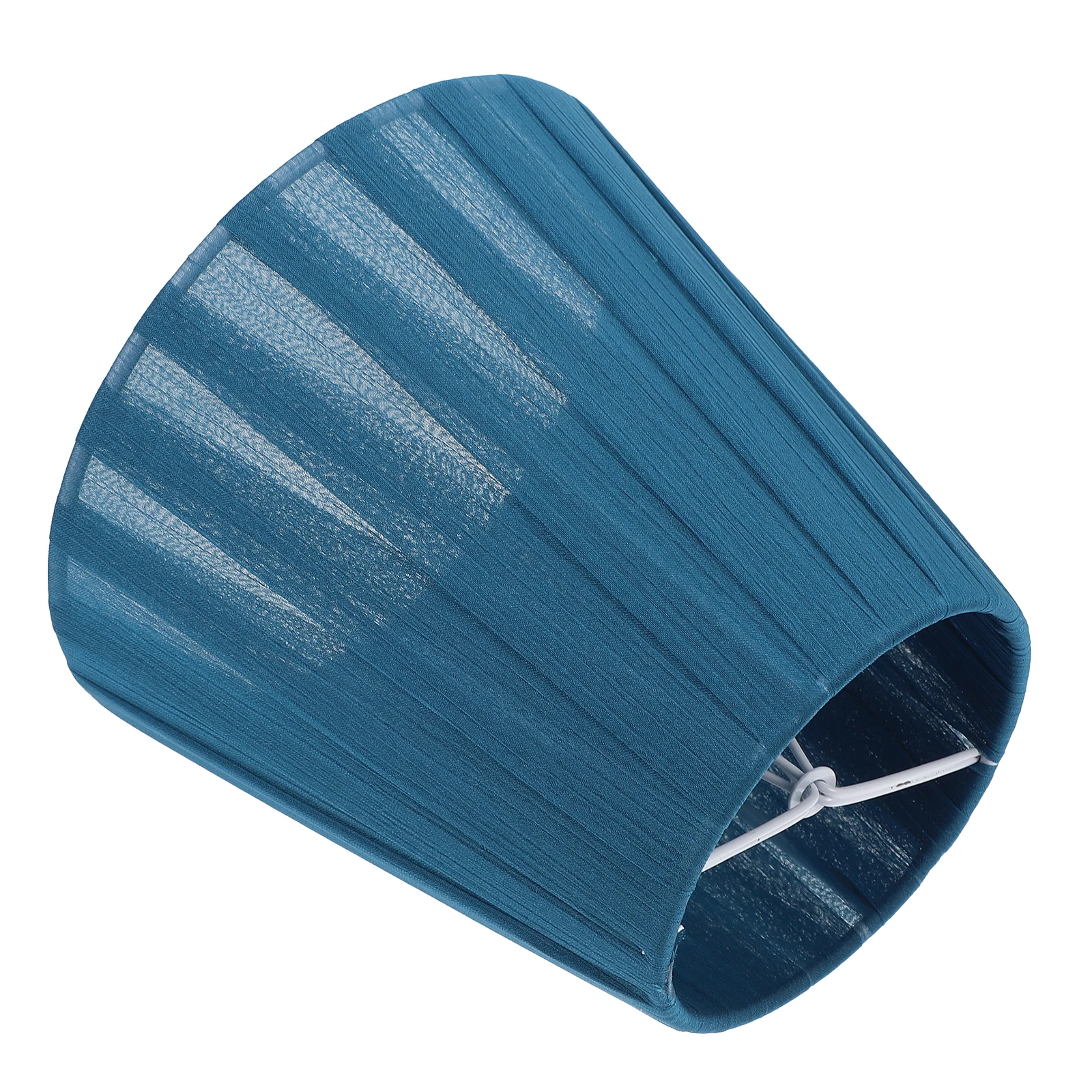 

Blue Lampshade Nordic Modern Fabric Dustproof Elegant Light Cover Bedroom Living Room Study Office Lighting Accessory Bright