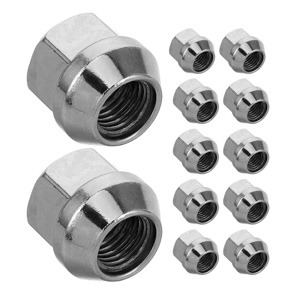 

20pcs Car Flange Nuts Lug Nuts 1.5 21mm Durable Fit Wheel Modification Tire Accessories Automotive Flange