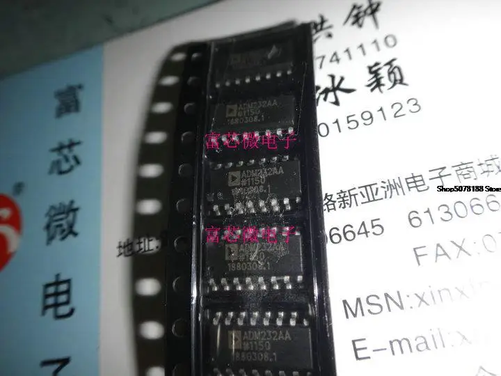 

10 шт. adm232aарнз ADM232AA SOIC16 оригинал
