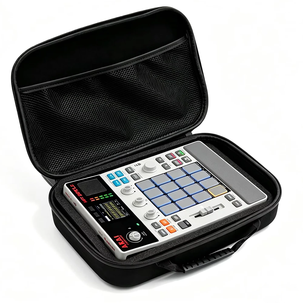 Hard Travel Case Compatible with Akai Professional MPC Sample Standalone Portable Sampler, Carrying Bag