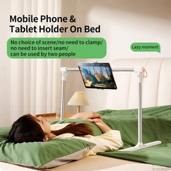 CT13 Retractable Bedside Phone Tablet Holder Flexible Desktop Phone Mount Lazy Bracket Bed Desk Tablet Stand Long Arm