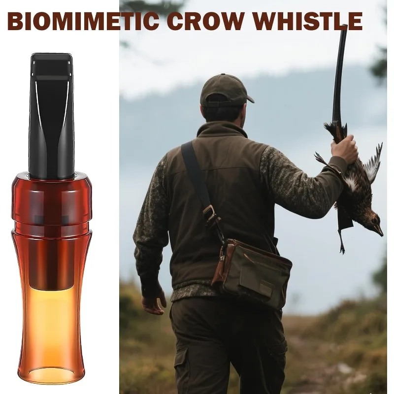 1pc Crow Caller to Attract Crows Portable Crow Luring Whistle for Outdoor Beginners Professional