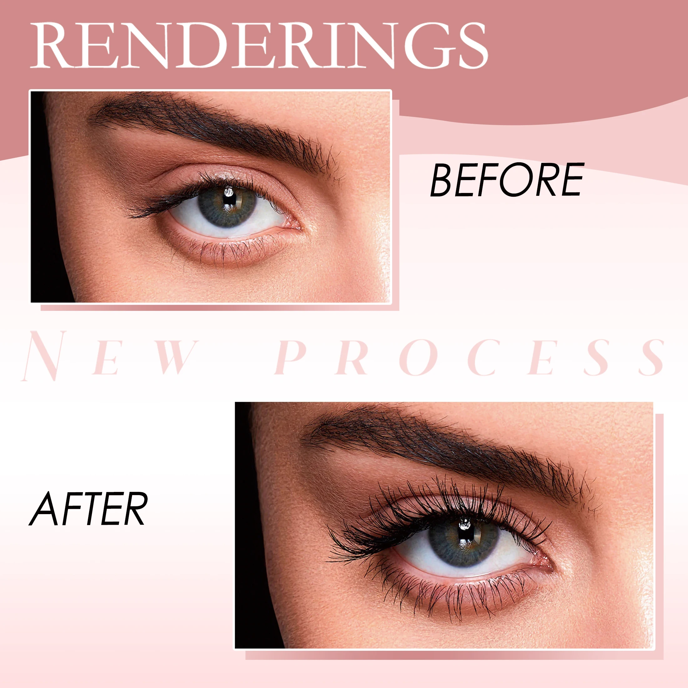 5 Reihen, 10 Paar magnetische falsche Wimpern, natürlich dick, gekräuselt, schwarz, mit magnetischem Eyeliner, 10–15 mm falsche Wimpern