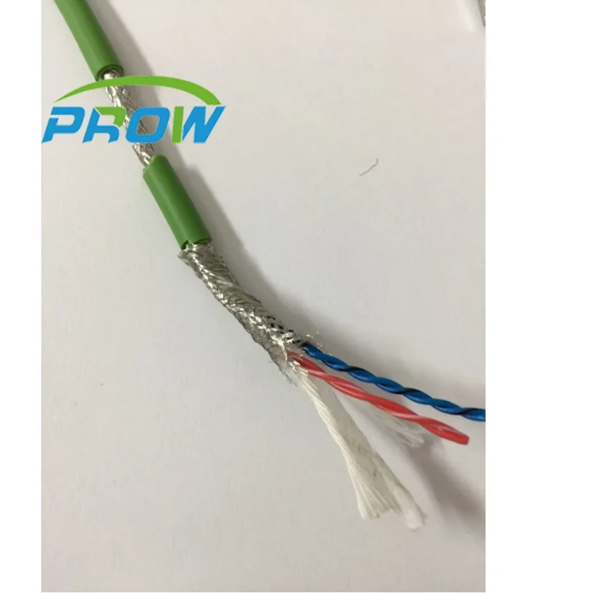 Electrical Wires Servo drive motor Encoder line 4 core 4*24AWG+Shielded wire flexible cable or 6  6*24AWG 8 core 10