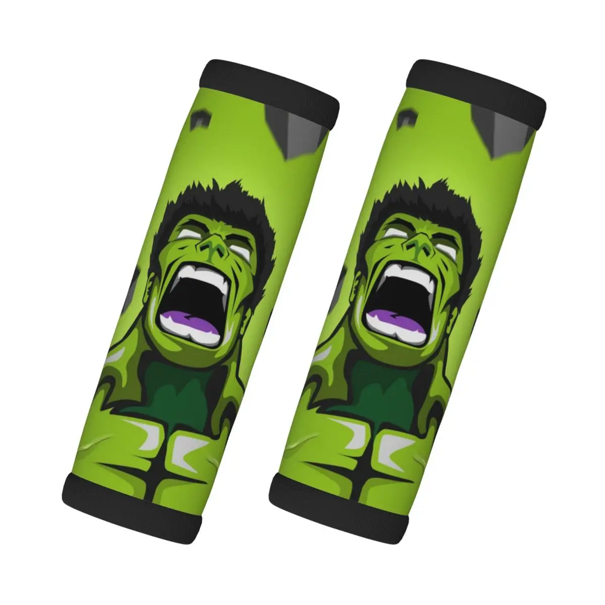 

Custom Hulk Comic Art Luggage Handle Wrap Suitcase Identifier 2 Pack For Door Handle