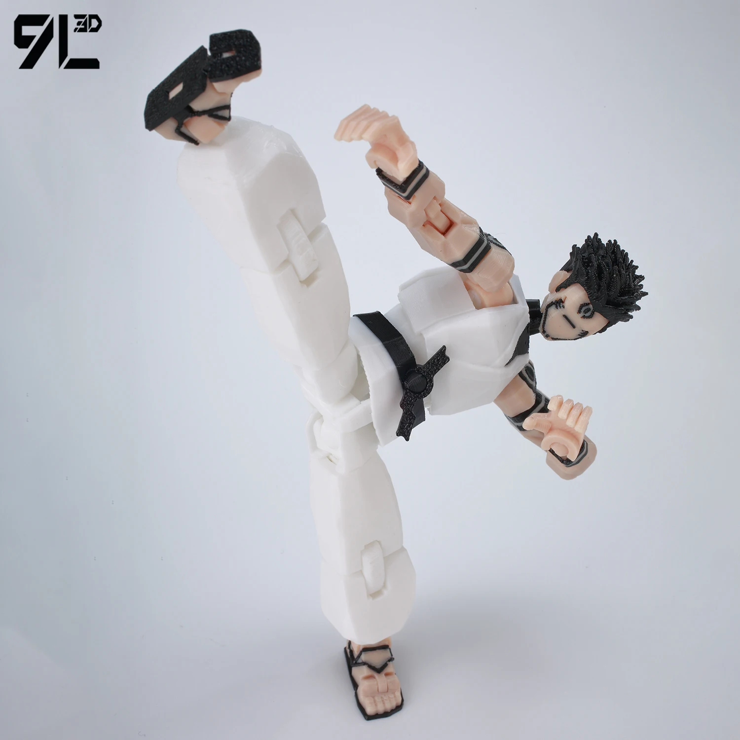Figurine factice Titan13 multi-articulée 9L3D, Jujutsu Kaisen, échelle à collectionner, armes détachables, décor anti-Stress