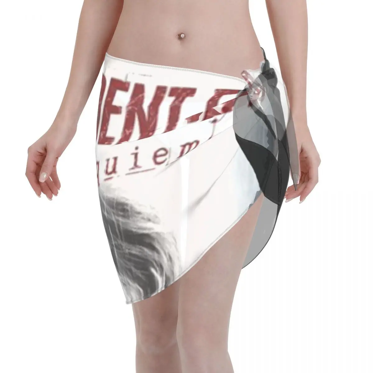 

Promotion Resident Evil Requiem Women's Beach Wrap SkirtPoolside Relaxing Beach Pareo