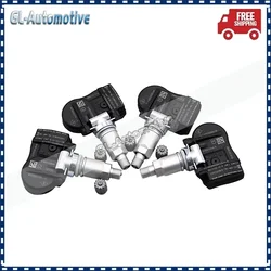 4PCS Tire Pressure Sensor For Renault Fluence Laguna Scenic Megane Zoe 407000435R 407003743R 433HMz