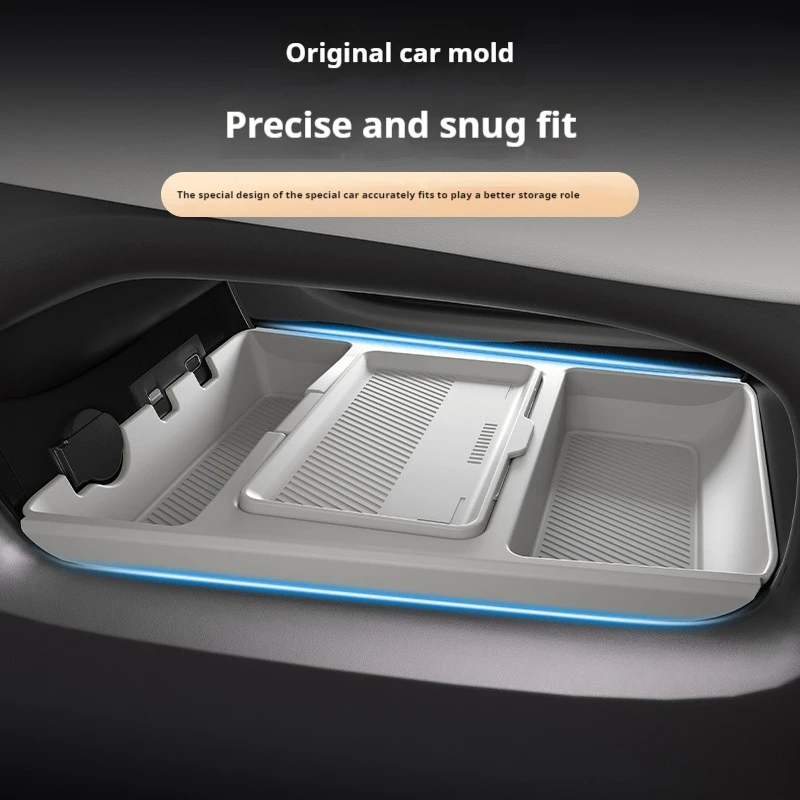 Siliconen Opbergdoos Voor Leapmotor C16 2024 Model Middenconsole Modificatie Anti-slip Pad Auto Accessoires Organizer Decoratie