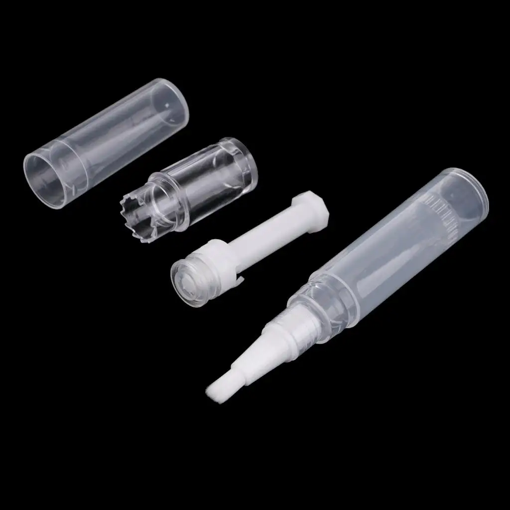 Twist Pen Cosmetic Container Plastic Nail Polish Tube Lip Gloss Bottle Makeup Brushes Holder for Press Tools