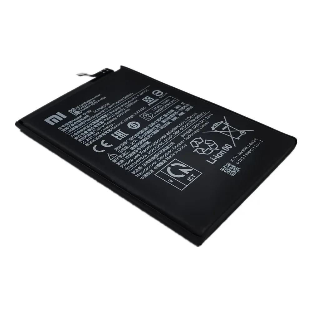 2025 Years BN62 100% Original Battery For Xiaomi Redmi Note 9 4G / Redmi 9T / POCO M3 6000mAh Phone Bateria Batteries Fast Ship