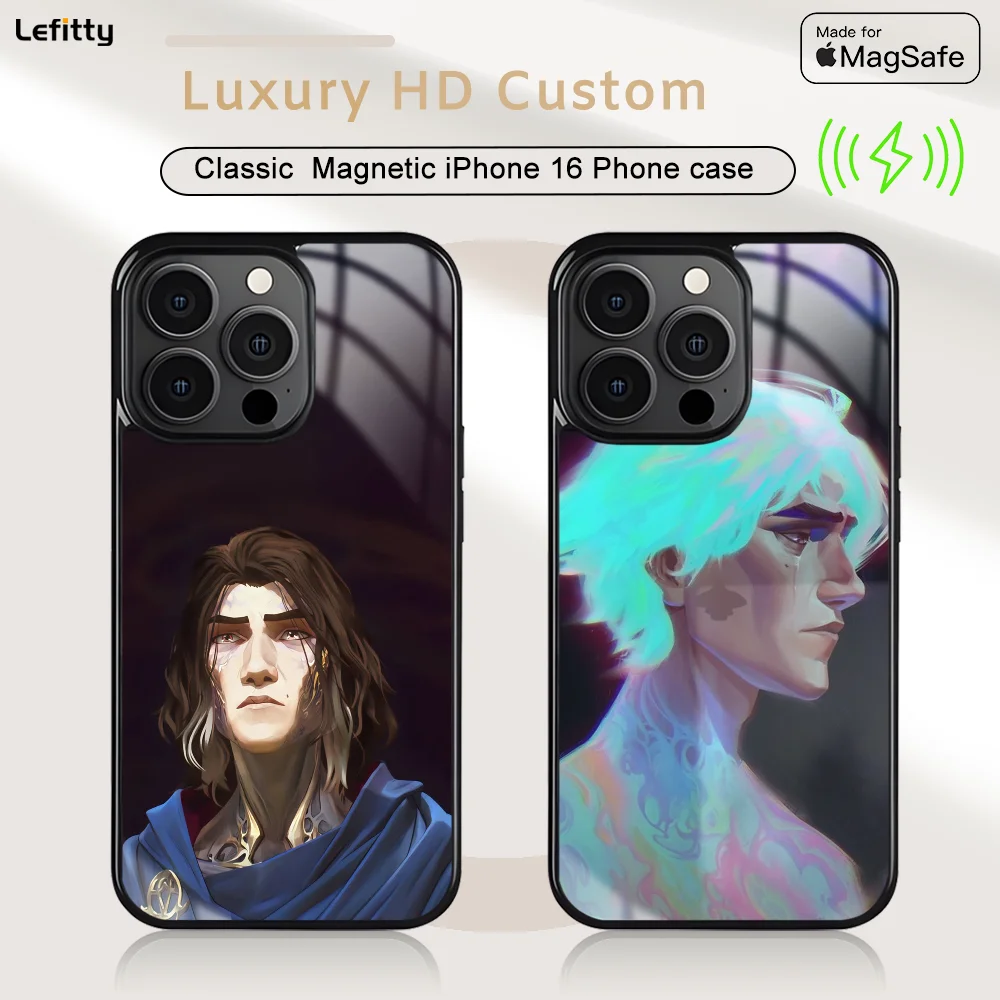 

Cool and mysterious V-Viktor Phone Case For iPhone 16 15 14 13 12 11 Pro Max Plus Mini Magnetic Magsafe Wireless Charging Cover