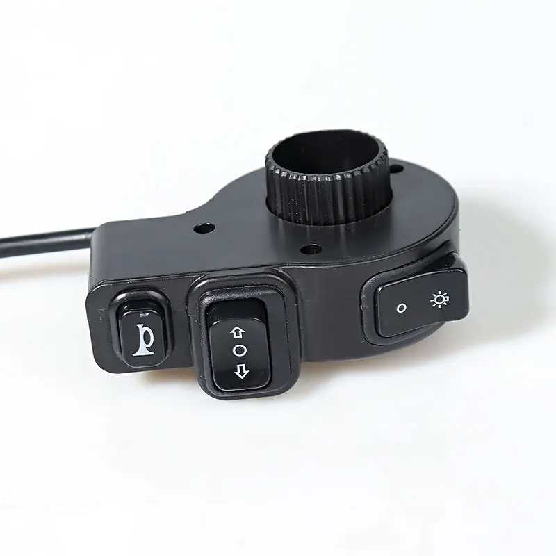 3 In1 オートバイスクーターハンドルバーホーンウインカーヘッドライトコントローラスイッチオートバイ修正部品ハンドルバースイッチ