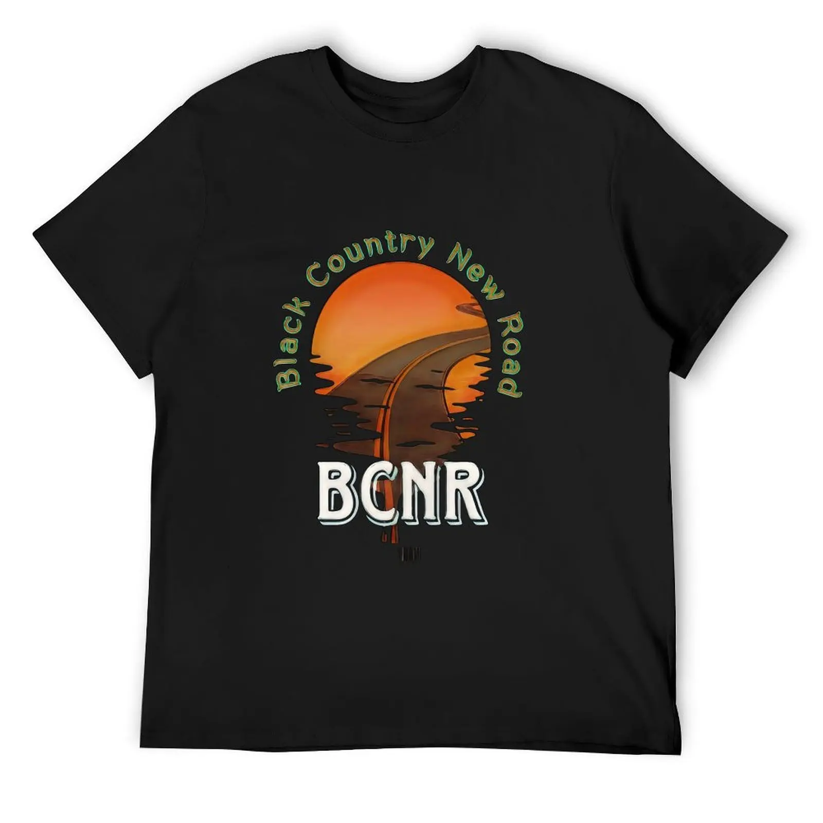 

Black country new road - BCNR T-Shirt cotton man t-shirts blue lock funny costumes vintage clothes mens shirts graphic tee