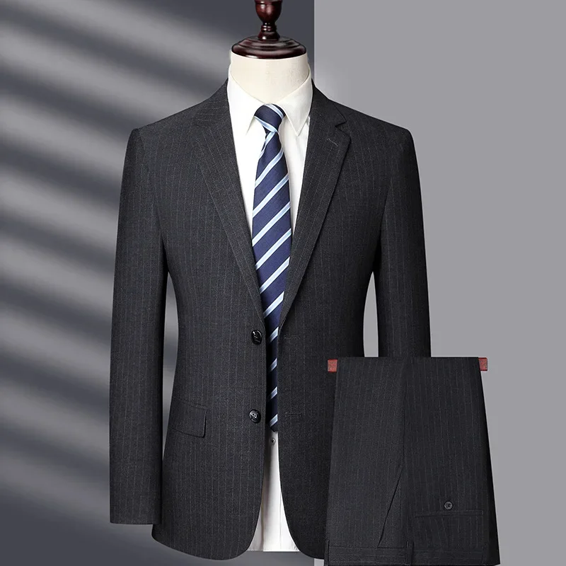 Traje de negocios ajustado Formal para hombre, traje personalizado para novio, boda, nuevo estilo, 106