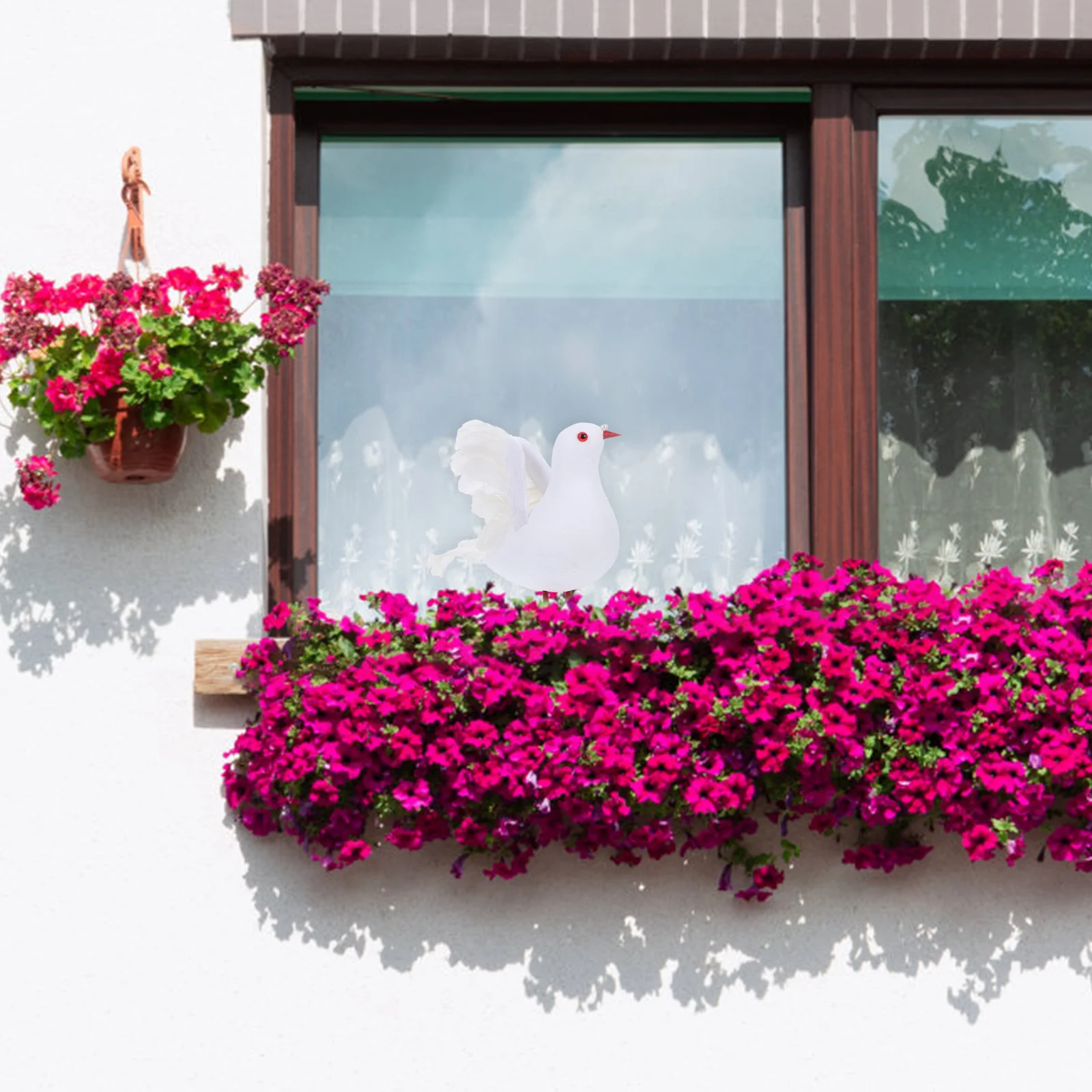 

1Pcs Simulation Dove Decor Garden Decorative Peace Dove Easy Place Outdoor Yard Ornament Autumn Tree Decoration