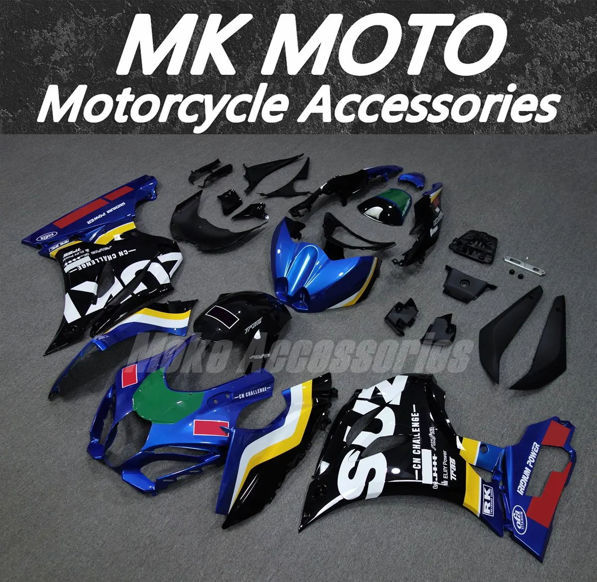 

Moke moto Motorcycle Fairings Kit Fit For Gsxr1000 2017 2018 2019 2020 Bodywork Set Abs Injection New Red Black Blue Yellow