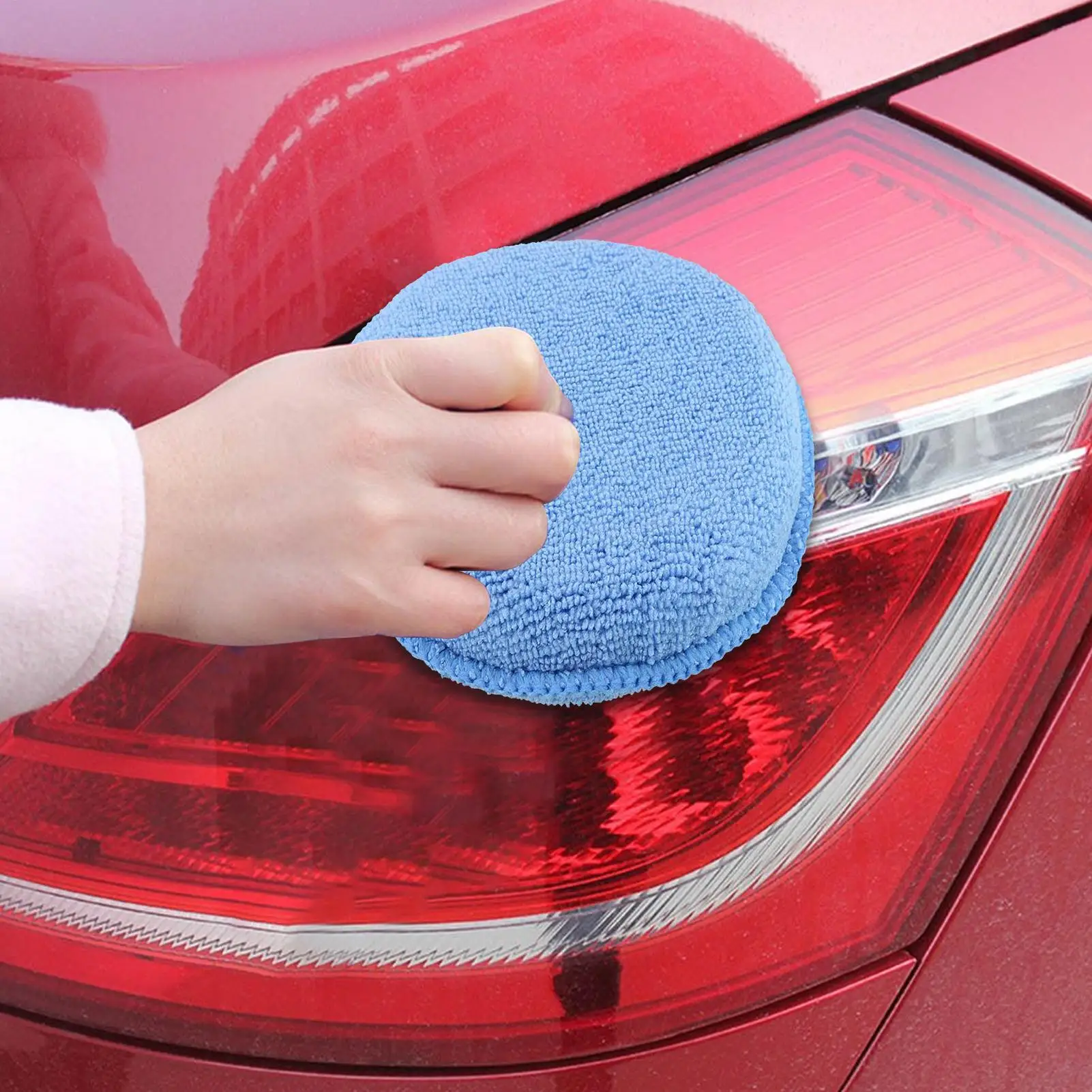 

5 Inch Car Washing Sponge Brush Polish Wax Dusting Detailing Washing Sponge Car Cleaning Tools Motorcycle Car Accessories