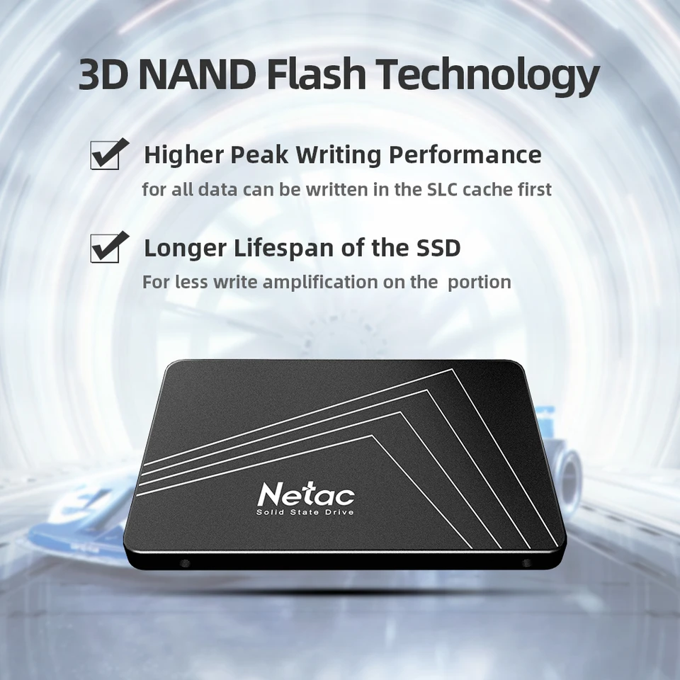 Netac SATA SSD SATA3 2.5 SSD 1tb 2tb 4tb 128gb 256gb 512gb 480gb