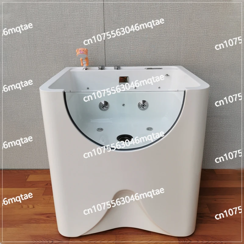 NEW Arrival Dog Bathtub Massage Machine Pet Spa Bathtub Transparent Dense Bubbles Pet Freestanding Massage Bathtubs Ozone Spa